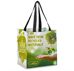 Hoppla Gateway Recycled PET Stitch-Bond Shopper