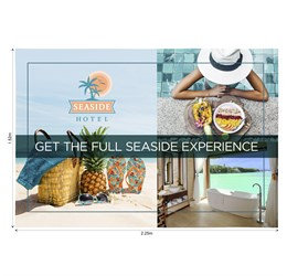 Legend Straight Banner Wall Skin 1.52m x 2.25m (Excludes Hardware)