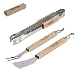 Altitude Palma Bamboo 3-Piece Braai Set