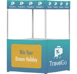 Ovation Sublimated Gazebo 1.5m X 1.5m - 4 Half-Wall Skins