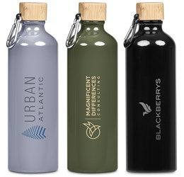 Serendipio Origen Aluminium & Bamboo Water Bottle – 750ml