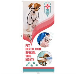 Champion X-Banner Layflat PVC Skin 80 x 180cm (Excludes Hardware)