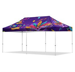 Coated Steel Sublimated Gazebo 6m x 3m